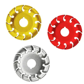 

12 Teeth 90mm Wood Carving Disc Electric Angle Grinder Shaping Blade Tools Kit