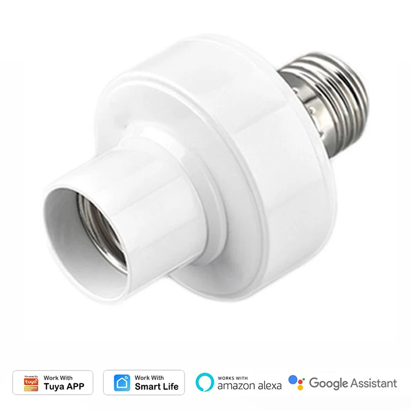 E27 WiFi держатель лампы для Tuya Smart Life APP AC 110 В-220 в блок управления с адаптером