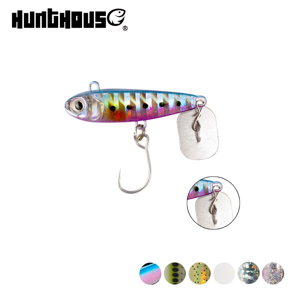 

Hunthouse Lead Jigging Lures Hard Power Tail Spoon Skining Baits Tackle Artificial LW807 10g 37mm Fishing For Pike Trout