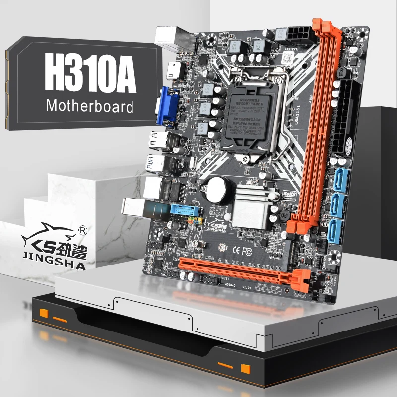 Материнская плата H310A LGA 1151 DDR4 RAM с поддержкой процессора Intel i3/i5/i7 M.2 SATA3.0 USB3.0 |