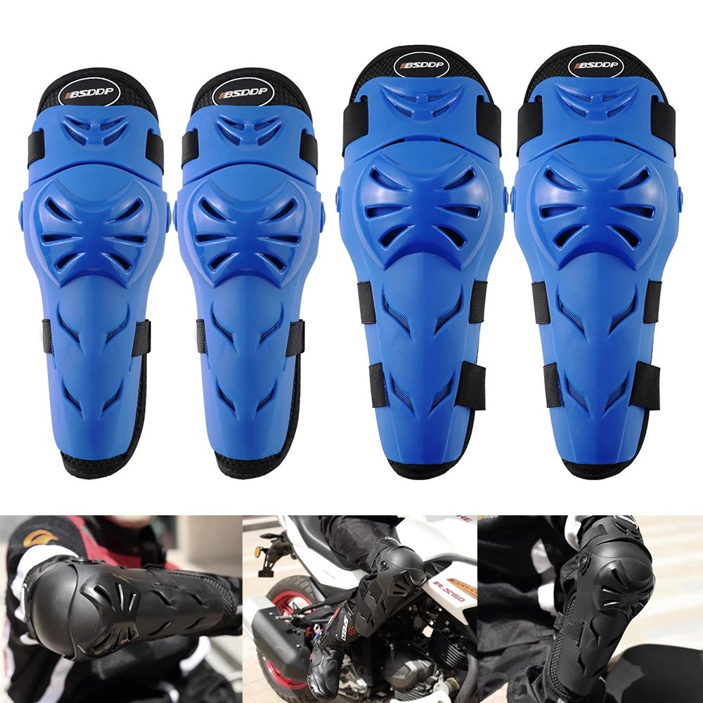 

BSDDP 4pcs sports riding equipment knee pads elbow motorcycle scooter bicycle elbow pads knee pads Kawasaki ZZR1400 Z800 Z1000