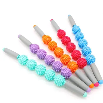 

Muscle Stimulator Massager Stick For Neck Back Body Feet Tools Anti Cellulite Slimming Massage Muscle Roller