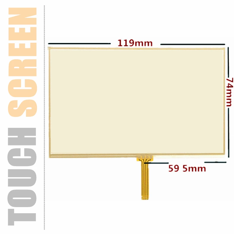New 5''Inch TouchScreen for TomTom VIA 1500 1505 GPS Resistance Handwritten Touch Panel Screen Glass Digitizer Repair Free Post |