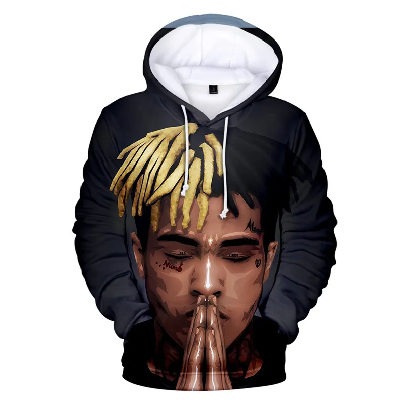 Новинка 2019 толстовки Xxxtentacion с 3D принтом для мужчин и женщин модная забавная