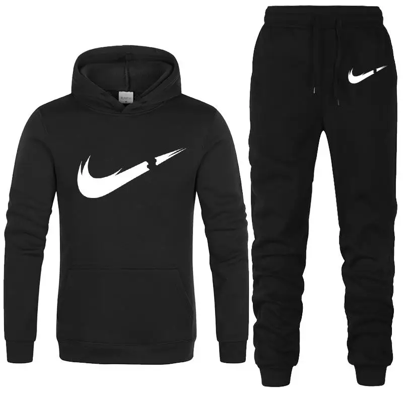 

Men's Fashion Hoodies Set thermal Suits Stars Sweater Sweatsuit Mens Track Suit Set Men Clothes 2019 Brand 2 Piece Tracksuit