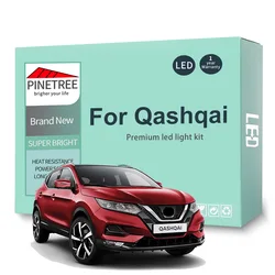 Kit d'ampoules Led Canbus pour Nissan Qashqai J10 J11, sans erreur, pour voiture de 2007 à 2015, 2016, 2017, 2018, 2019, 2020 