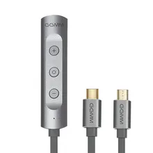 GGMM Portable Mini Headphone Amplifier Metal USB C DAC Amp To 3 5mm Audio DAC Amp USB Adapter Converter For Andorid Phone PC etc
