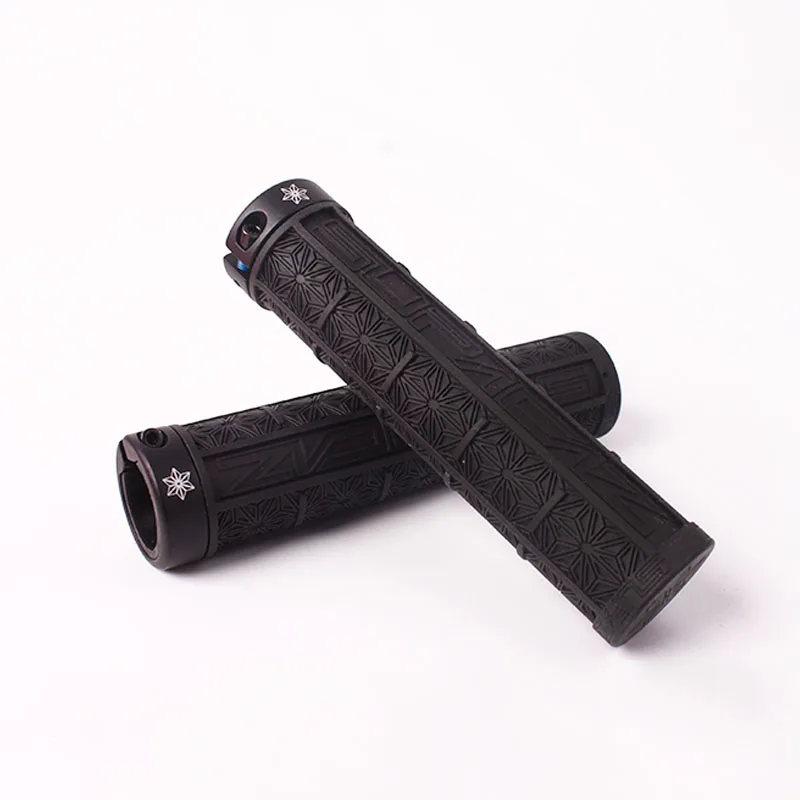 black ODI MTB ручки для руля, силикагель, рукоятка, набор, анти-занос, удар, поглощающая, мягкая, для горного велосипеда, велосипедные аксессуары - Цвет: black