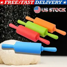 30 см антипригарное помадка Скалка дети торт тесто ролик выпечки инструменты для приготовления пищи