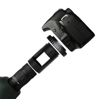 42mm T-mount Spotting Scope Camera Adapter Tube and T Ring for Nikon Canon Sony Pentax SLR/DSLR Camera & Astronomical Telescope 2