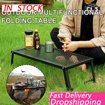 

Outdoor Ultralight Folding Net Table Camping Table Portable Waterproof Barbecue Table Occasional Table Tent Camping Table Desk