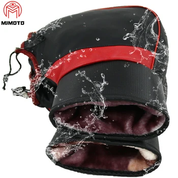 

2pcs High Quality Warm Motorcycle Handlebar Gloves Mittens Hand Warmer Waterproof Warm Motorbike Handle bar Hand Cover Muffs