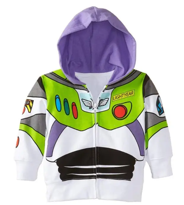 

Baby Zipper shirt Outwear Buzz Lightyear Style Children Jacket For Kids Toddler Coat Boys Jackets Spring Autumn Hoodies 3-12y