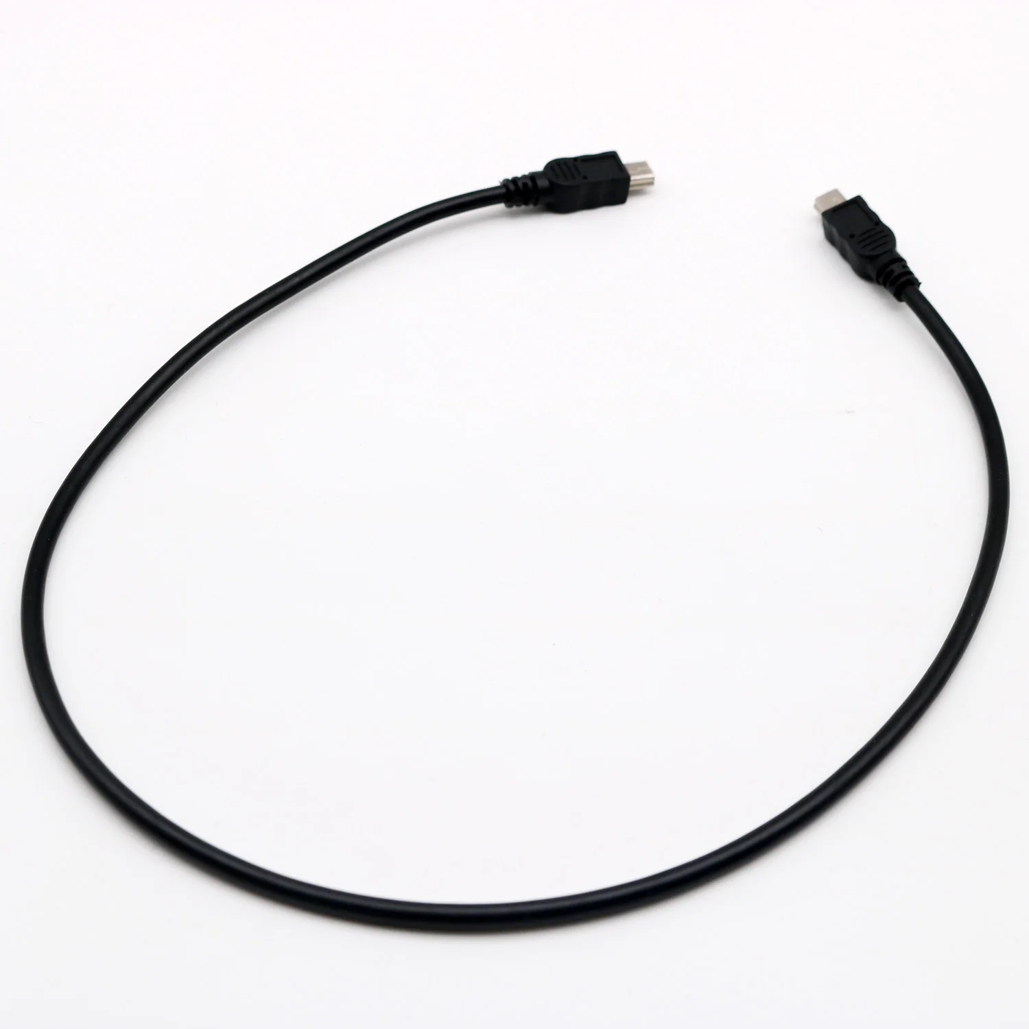 1pc USB 미니 5 핀 남성 미니 USB 5 핀 남성 확장 어댑터 코드 M/M 케이블 50cm