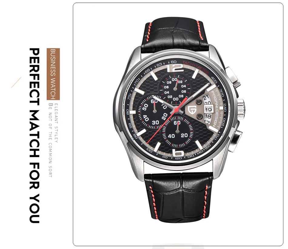 PAGANI дизайнерские часы мужские роскошные брендовые многофункциональные кварцевые мужские спортивные часы с хронографом для дайвинга 30 м повседневные часы Relogio Masculino