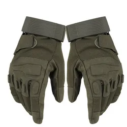 Men's Tactical Gloves Military Army Paintball Airsoft Mittens Non Slip Wear Resistant Outdoor Sports Full Finger Cycling Gloves