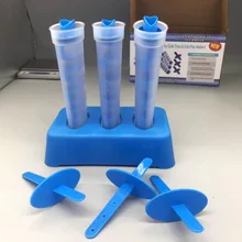 Многоразовый DIY десерт, мороженое производитель силиконовые многоразовые форма для изготовления мороженого морозильник для фруктового льда для домашней кухни Garret формы для морозильной камеры