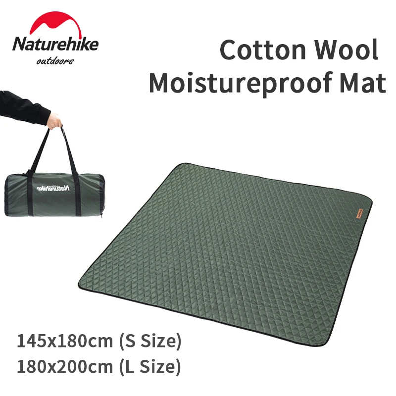 

Naturehike Outdoor Moisture-proof Mattress Portable Cotton Wool 6-8 Persons Large Area Soft Camping Mat Machine Washable Pad