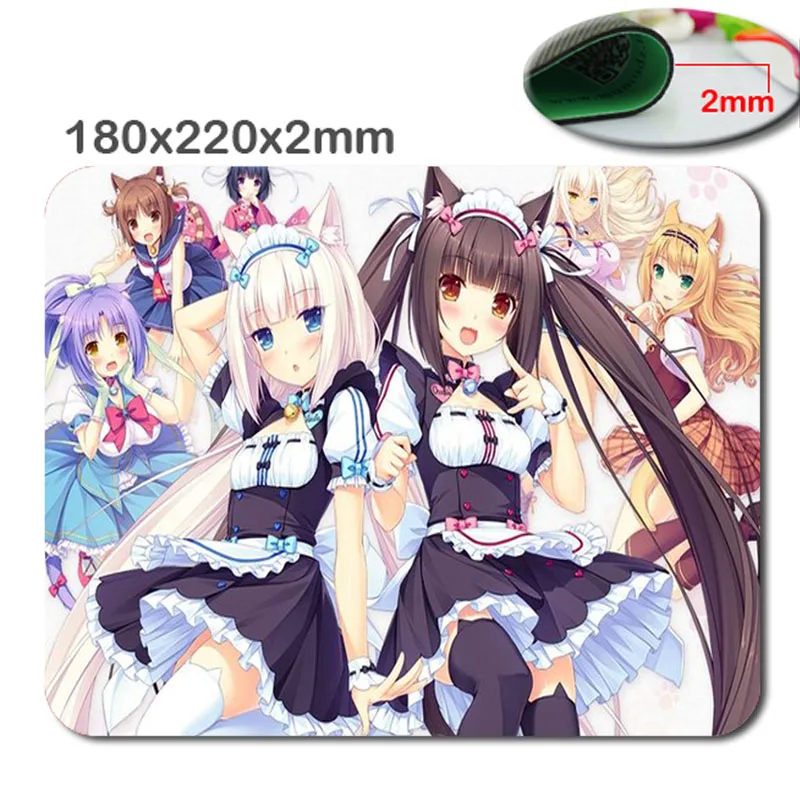 

Mairuige 180*220*2mm Anime Mouse Pad Sexy Beauty Pattern Computer Notebook Office Game Player Desk Mat Small Mouse Pad