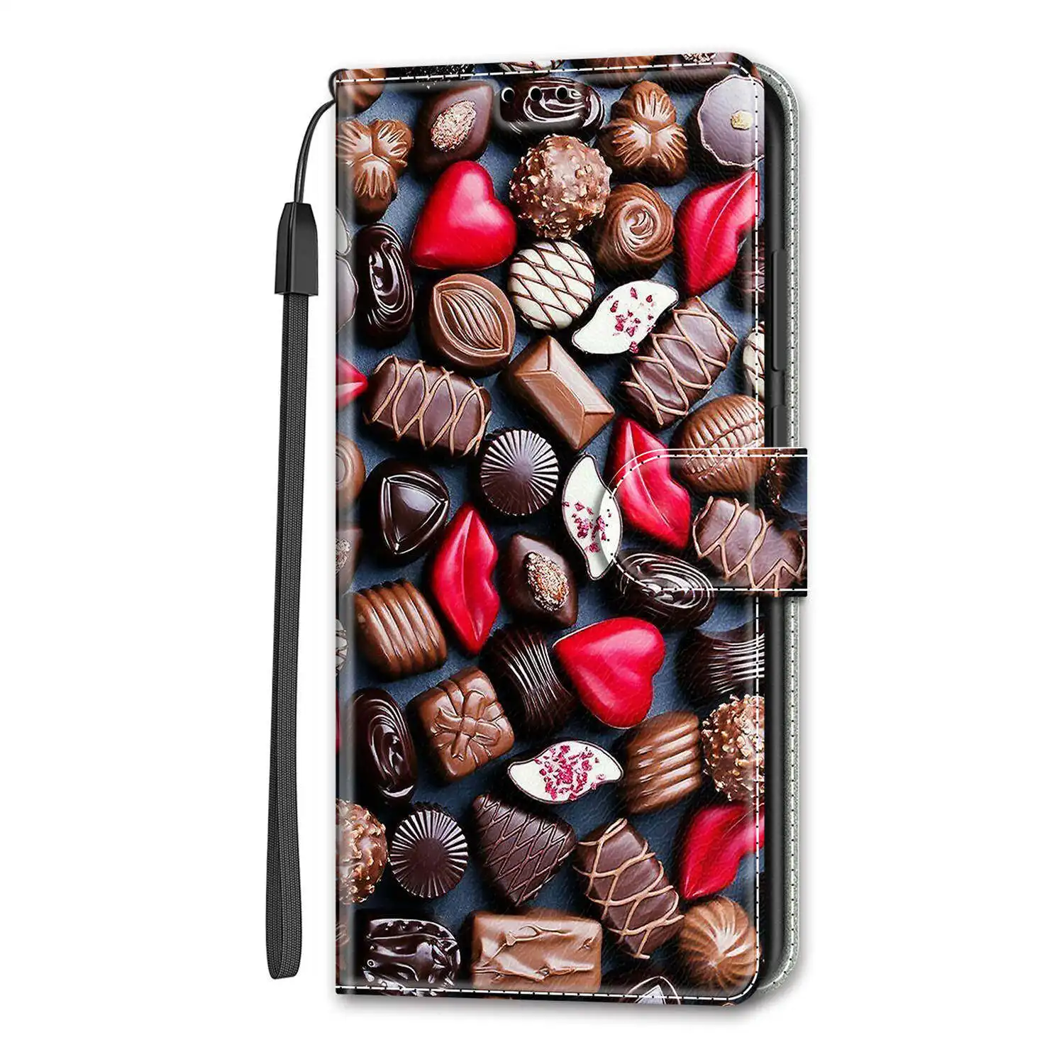 Etui Flip Leather Phone Case For Samsung Galaxy S7 S8 S9 S10 Plus S20 FE S21 Ultra Wallet Card Holder Stand Book Cover Fundas kawaii phone cases samsung