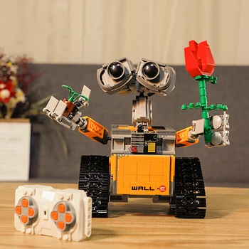 

New Idea Lepining RC Motor Power Functions WALLE Robot Fit Technic Figures Building Block Bricks Diy Toys Christmas Gifts Xmas