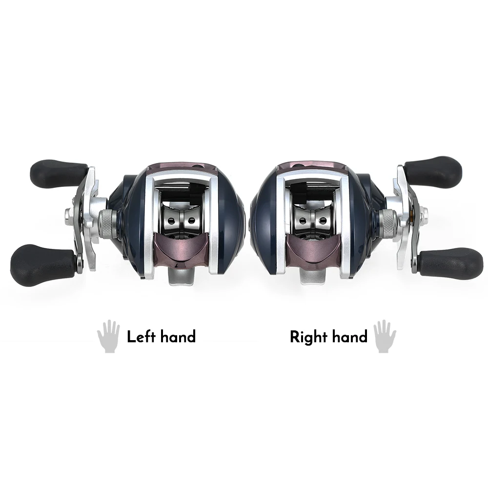 

New High Speed 8.1:1 Gear Ratio Baitcast Fishing Reel 6+1 Ball Bearings Baitcasting Fishing Reel Baitcaster Tackle Pesca Reels