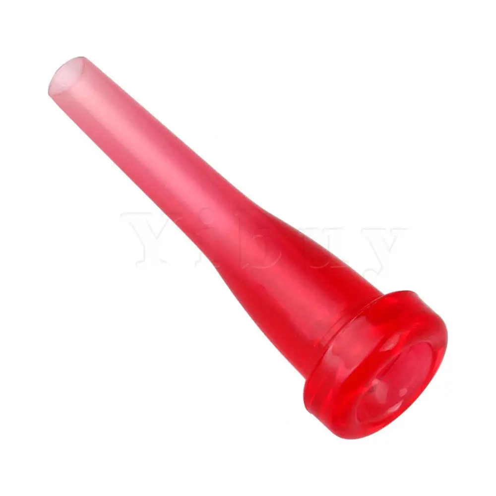 Yibuy Transparent ABS Trumpets Mouthpiece Diameter 27MM Musical Parts 5C