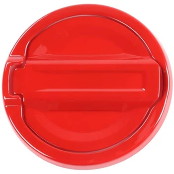 

For 2018+ Jeep Wrangler JL Red ABS Car Fuel Door Gas Cap Cover Cover Decor Sticker Decal Trim