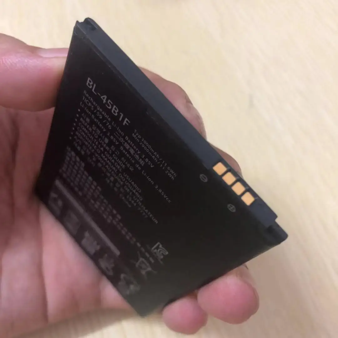 10PCS Original Battery For LG V10 Battery H968 H961N H961 H901 VS990 F600L F600S F600K F100G BL-45B1F 2900mAh Full Capacity