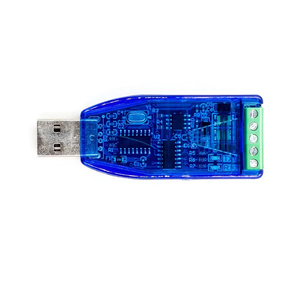 Промышленный преобразователь USB в RS485 с защитой от обновления совместим