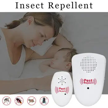 

Rechargeable Ultrasonic Radiation-free Mosquito Killer Cockroach Rat Repellent