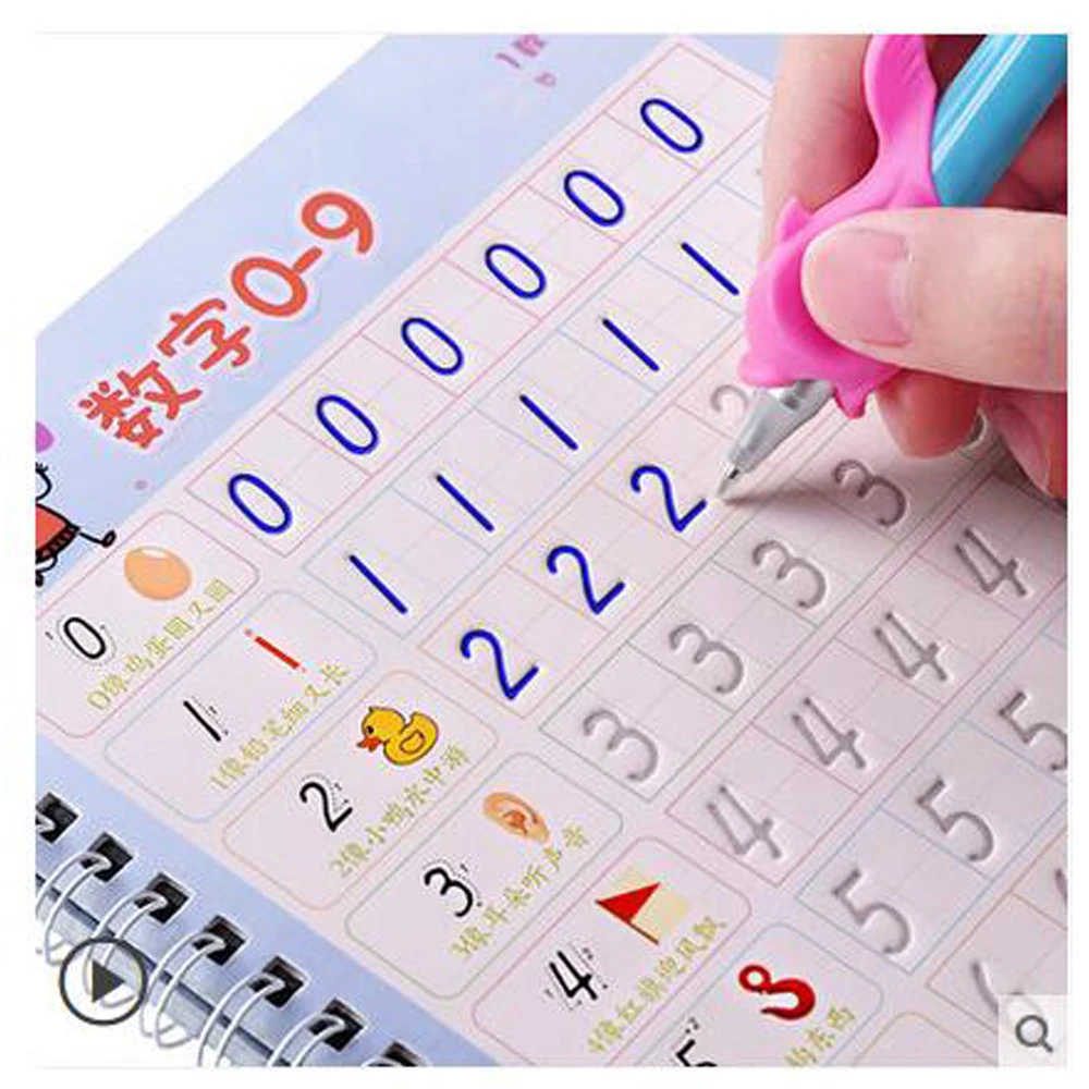 Children in Kindergarten Preschool Chinese Copybook Artifact Script Groove Good Word of the Students Writing Board