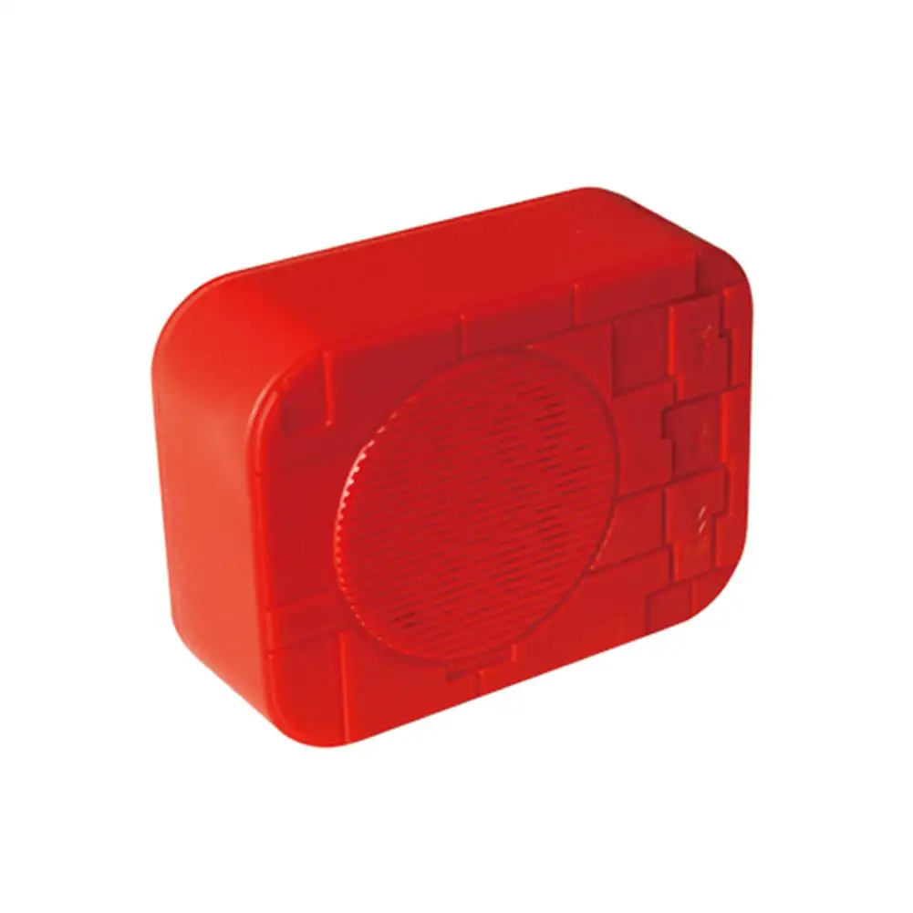 Red Bluetooth динамик портативный долгое время воспроизведения многофункциональный динамик для автомобилей компьютеры Высокое качество Быстрая - Цвет: Red