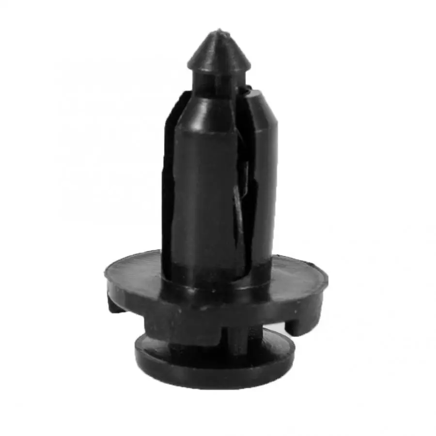 50pcs 9mm/0.35in Hole Screw Rivets Fastener Bumper Fenders Buckle Fit for Mitsubishi Fastener Clip Car Styling
