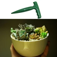 Простой пластиковый дырокол для почвы, инструменты для посева растений, портативные Садовые принадлежности, зеленый простой дырокол для почвы, садовые инструменты