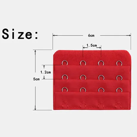 Аксессуары для интимных женщин удлинитель бюстгальтера с 4 крючками крюк и лента