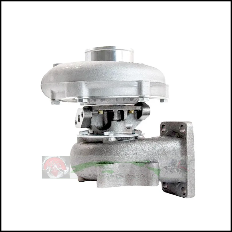 T3T4 T3 T4 T3T4 TO4E 5 bolt AR .63 comp AR .50 Oil cooled Turbo Turbine For Vehicle tuning Universal Cars 155-170kW (3)
