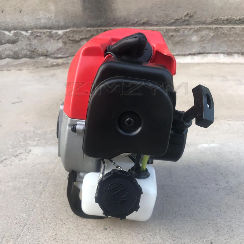 TU26 Gasoline Engine 2-stroke horizontal bar, air-cooled Mini 25.6CC Powered Backpack Petrol Brushutter Trimmer Bower Sprayer