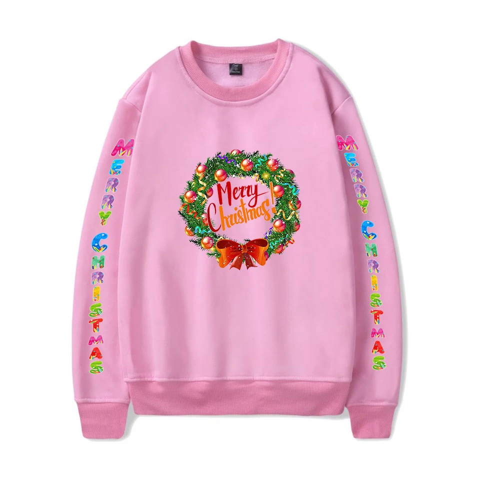 Осень, Рождественский день, Женская Толстовка Harajuku Kawaii, китайский стиль, толстовка с надписью, повседневная, модная, эстетическая, толстовки