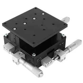 

LD90-LM XYZ 3-Axes Trimming Platform Manual Linear Stage Tuning Sliding Table 90x90mm Fine Tuning Sliding Table