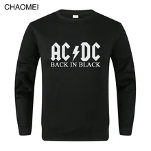 Бренд AC Свитшот DC для мужчин хип-хоп рок группа ACDC толстовка мужская повседневная Уличная Толстовка мужской/женский пуловер C107