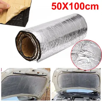 

Car Foam Sound Deadening Insulation Black noise insulation Rubber plastic Foam Noiseproof Windproof Waterproof