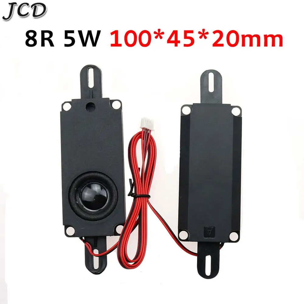 JCD 2 шт./лот 5 Вт 8 Ом 8R аудиоколонка s 10045 LED LCD TV колонка Двойная диафрагма бас 10x4 5x2 см