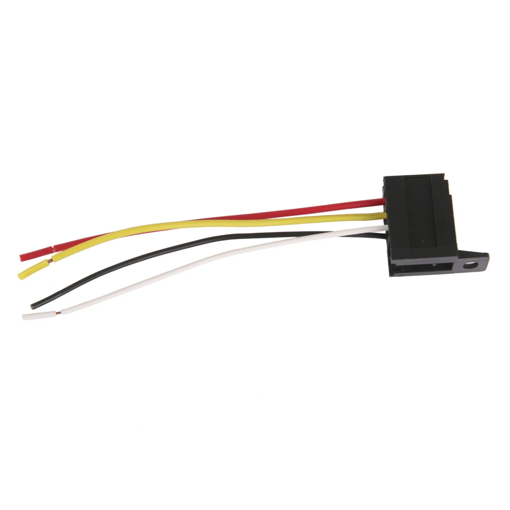12V/12 Volt 30A 4 Pin Automotive Relay With Wire Socket / Wiring Harness