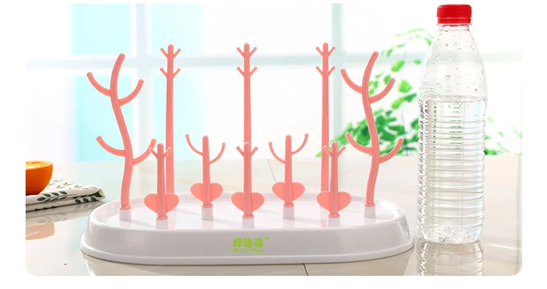

[Good German Meng] Feeding Bottle Drying Holder Draining Shelf Storage Large Holder Feeding Bottle Drying Rack Infant Bottle Dry