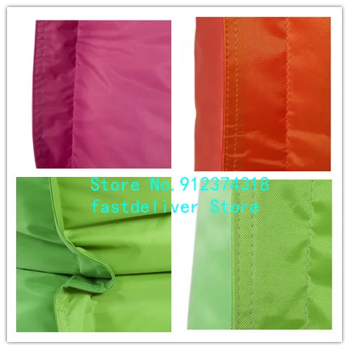 Wholesale waterproof outdoor bean bag chair colorful beach bean bag, 120cm two people beanbagsofa cover