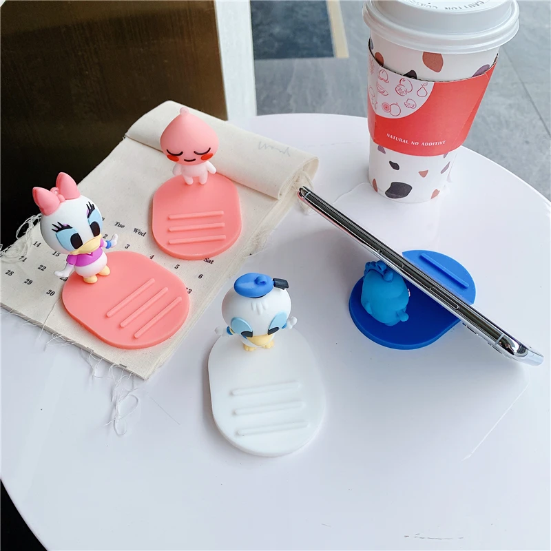 Оригинальный нескользящий кронштейн-держатель с милым медведем | Мобильные