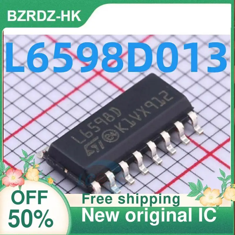 

10PCS L6598D013TR L6598D L6598 SOP-16 New original IC