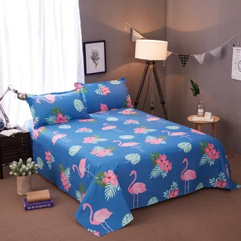 

Blue background with flamingo bedding sets On Sale full sizes