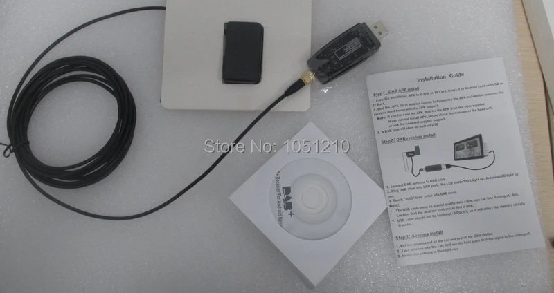  Ouchuangbo DAB + radio para sistema de navegación gps android reproductor de audio radio de coche c